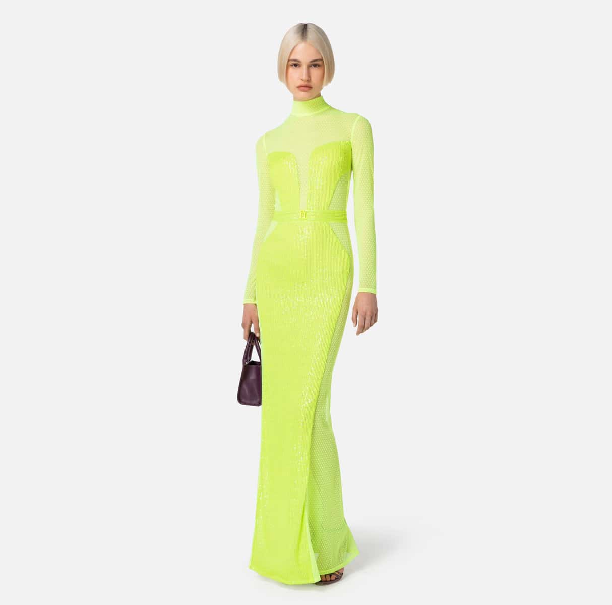 Red Carpet dress made of tulle and sequins - Image 2